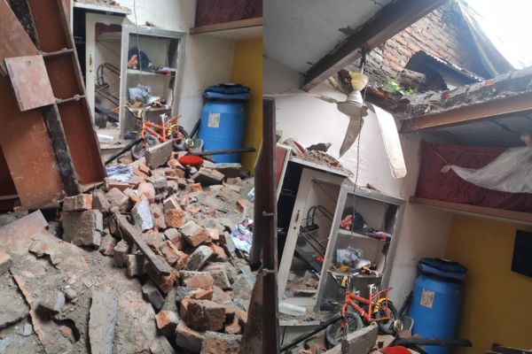mirzapur rain roof collapse