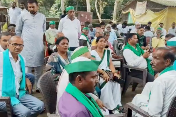 sitapur bku tikait farmers