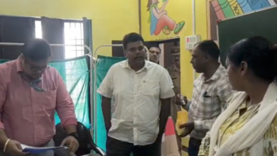 sitapur dm conducts surprise