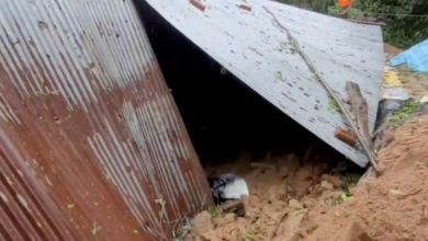 sitapur mahmoodabad rain wall