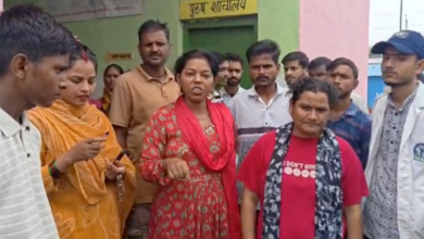 sitapur woman allegedly waited