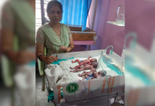 sitapur woman gives birth
