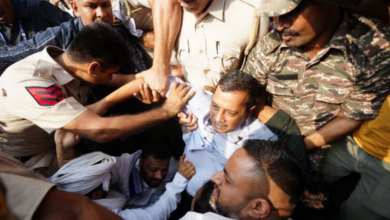 arvind kejriwal detained aap