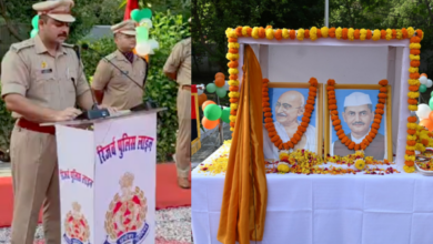 banda police gandhi shastri