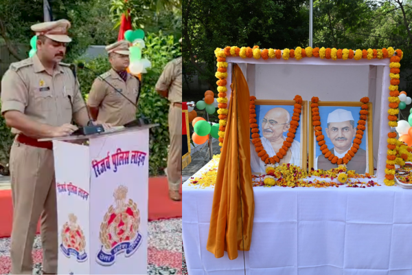 banda police gandhi shastri