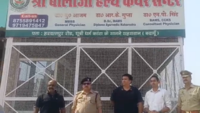 budaun illegal hospitals raid
