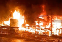 kanpur baradevi mela fire